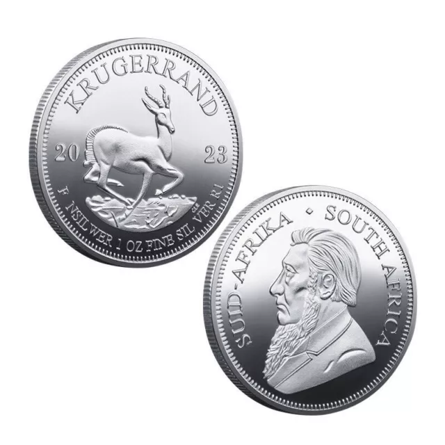 2023 South Africa Silver Krugerrand 1 oz BU New *5pcs