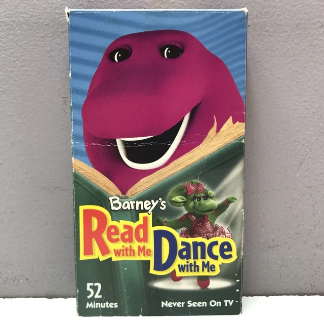 Barney Read With Me Dance With Me Vhs FOR SALE! - PicClick