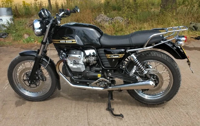 moto guzzi v7 iii mistral exhaust