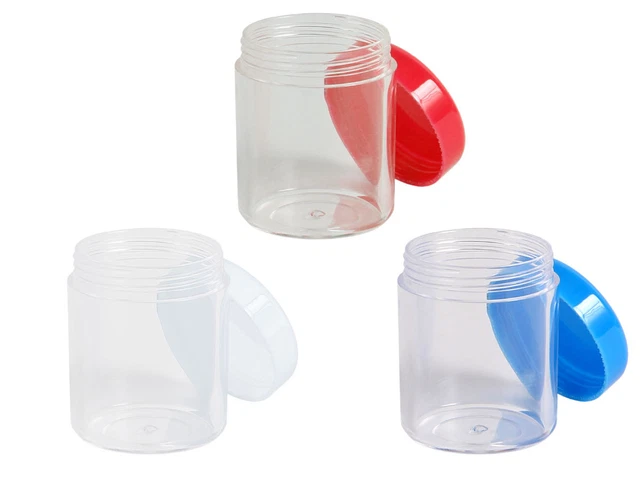 Porta Spezie Cucina Vasi Di Plastica Trasparenti Con Coperchio - Foto 14