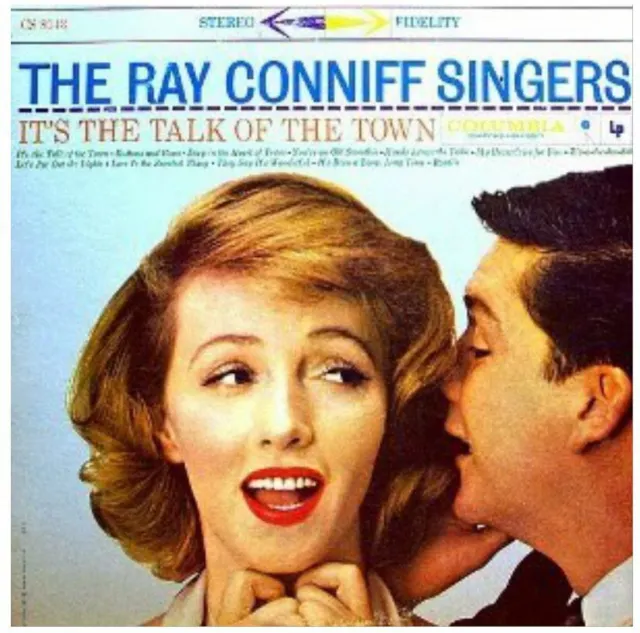 VINYL LP RECORD  The Ray Conniff Singers* ‎– It's The Talk Of The Town