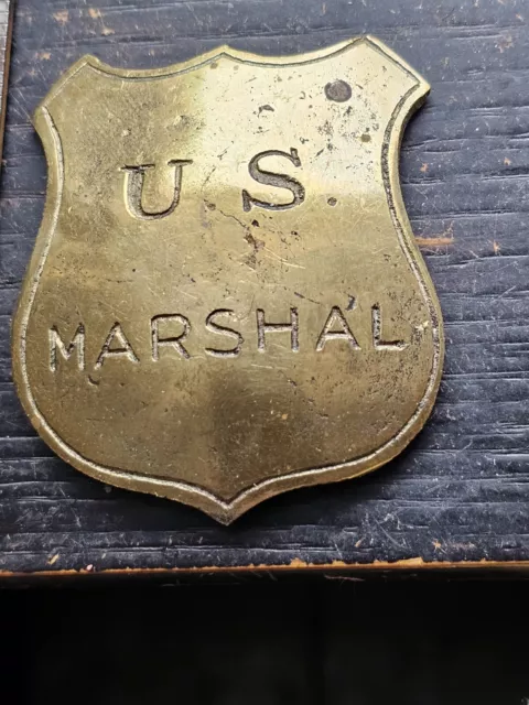 Obsolete Deputy US Marshal Badge.