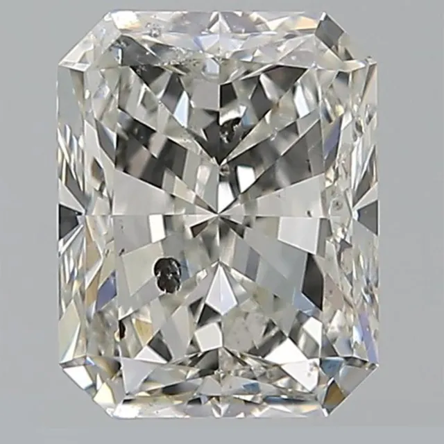 Certificado Igi 1.5Ct. Diamante Natural K Color Radiante Corte SI2 de Claridad