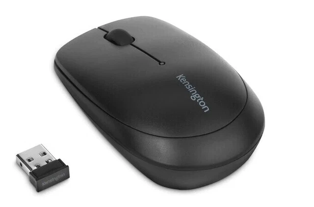 Kensington Pro Fit Wireless 2.4 GHz Mouse for Windows & Apple Mac - Black New