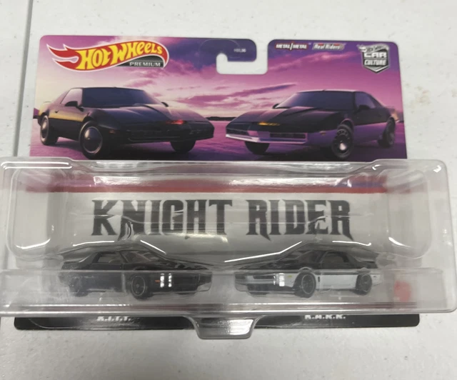HOT WHEELS PREMIUM Car Culture 2020 Knight Rider KITT & KARR Set $13.00