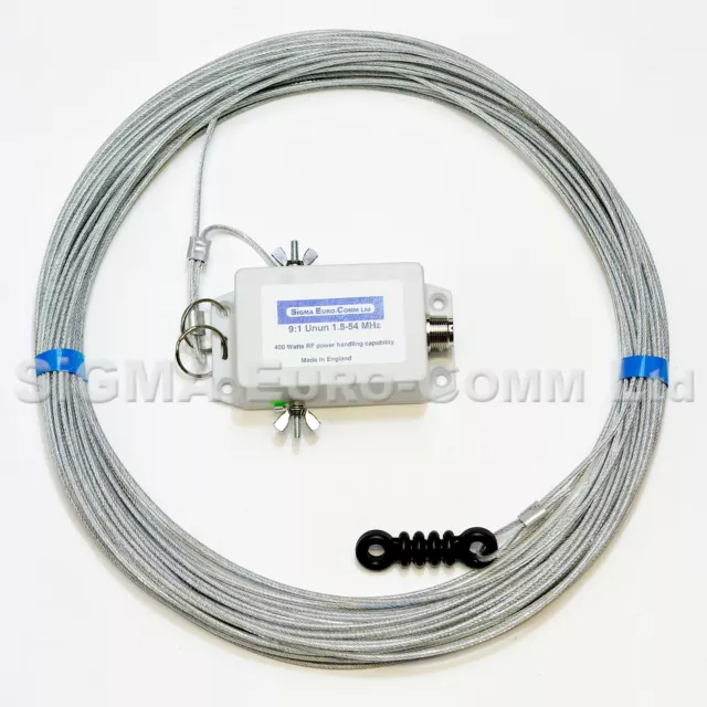 SIGMA EURO-COMM   LW-20 HF 80 - 6m Multiband Long Wire Antenna / Aerial