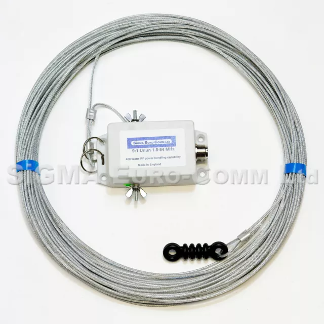 Sigma Euro-Comm LW-20 HF 80 - 6 m Multiband lange Drahtantenne/Antenne