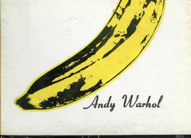VELVET UNDERGROUND & NICO S/T LP Banana and Stereo Stickers Verve ANDY WARHOL
