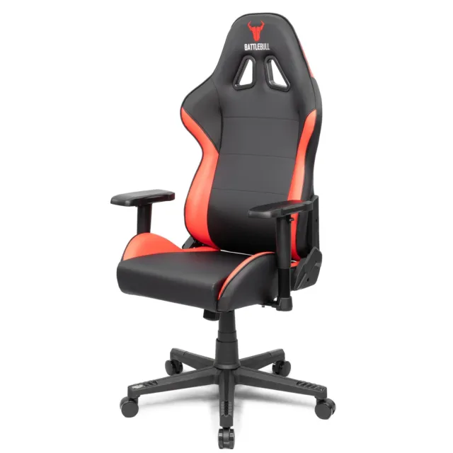 NEW Battlebull Combat X Gaming Chair Black/Red BB-658811