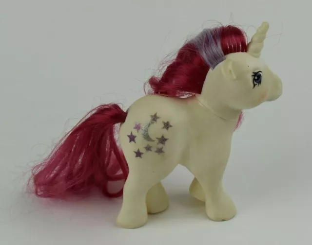 VTG My Little Pony MLP 1983 G1 "MOON DANCER" Unicorn w/ Moon & Stars Hong Kong
