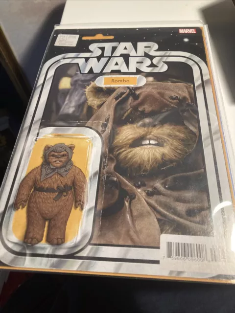 Star Wars # 18 (2021, Marvel) 1st Print Christopher Action Figure Variant