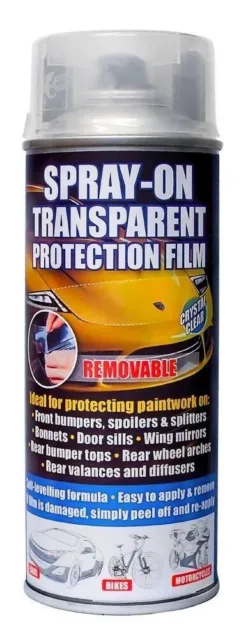 E-Tech Car Vehicle Removable Spray On Transparent Paintwork Protection Film