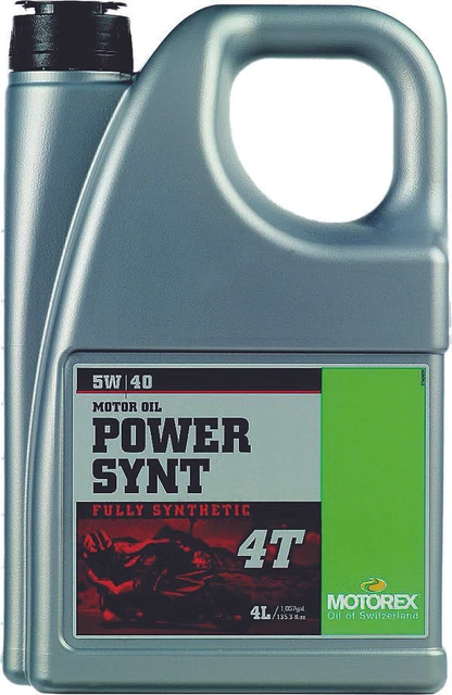 Motorex 102268 Power Synthetic 4T 4 Liters 5W40