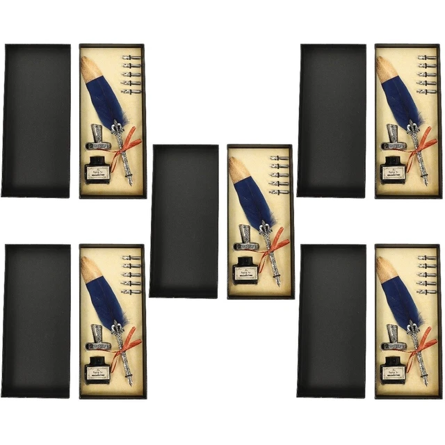 5 Sets Kalligraphie-Feder-Stift-Set Geschäftsanzug Geschenkset