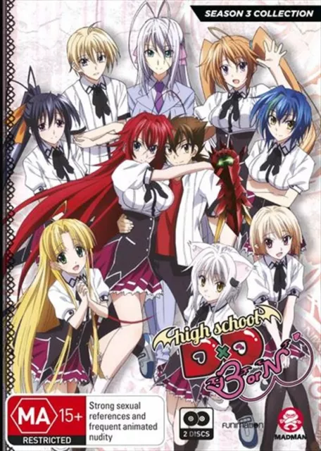 HIGH SCHOOL DXD : Season 3  Collection (DVD, 2015) - Region 4 AUS - Anime  $37.90 - PicClick AU