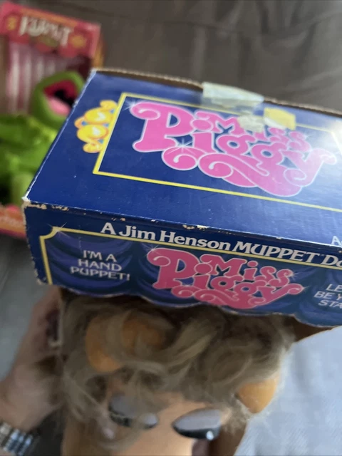 Fisher Price Miss Piggy Hand Puppet #855 Jim Henson Muppet Doll 1978 12