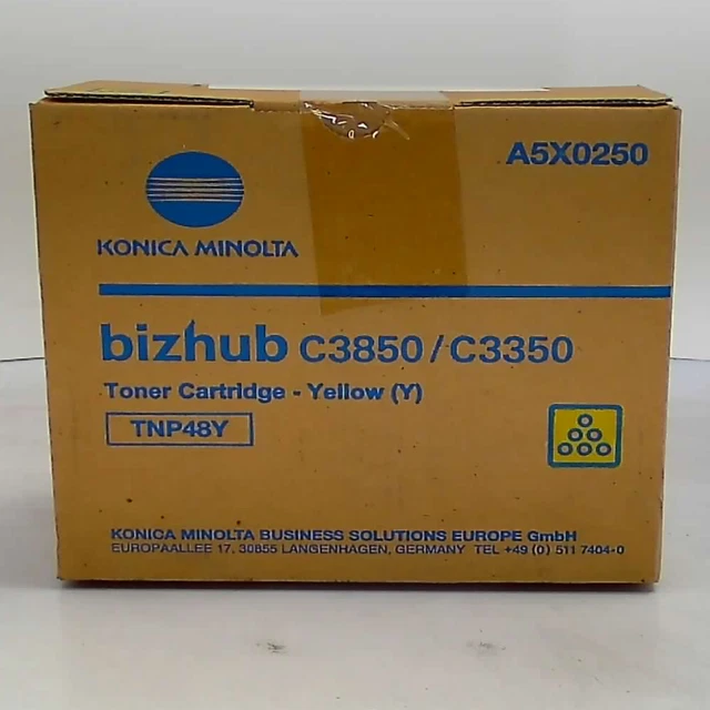 KONICA MINOLTA Toner TNP-48Y (Gelb), A5X0250 [#5820]