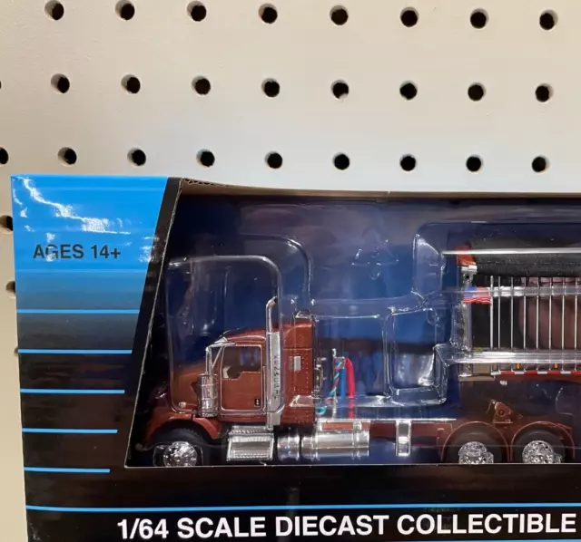 1/64 DCP Bronze Metallic/Chm scale Kenworth T800 TRUCK ONLY