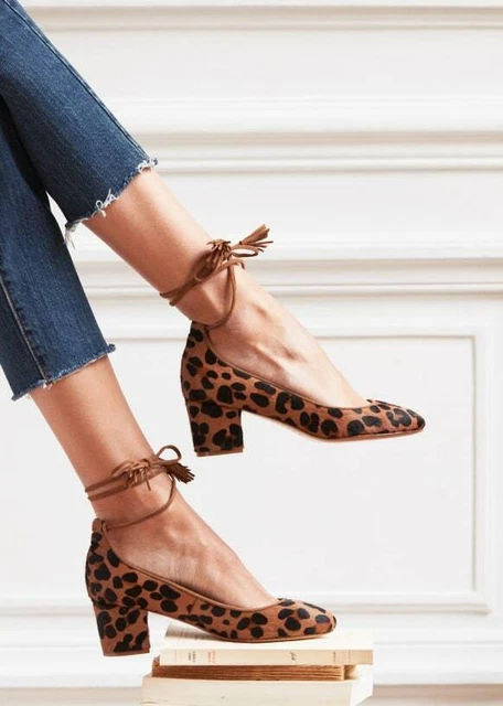 ESCARPINS EN CUIR Sezane Valentina Babies 38 neufs Mary Janes