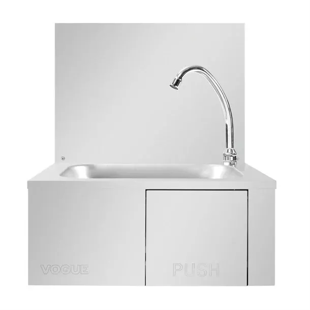 Vogue GL280 Commercial Stainless Steel Knee Operated Sink Basin NextDay Delivery