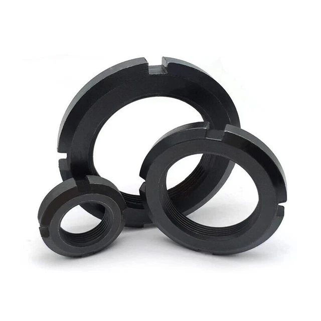 Filo sottile a slot tondo Locknut Seleziona M12 M14 M18 M22 M25 M26 ecc.