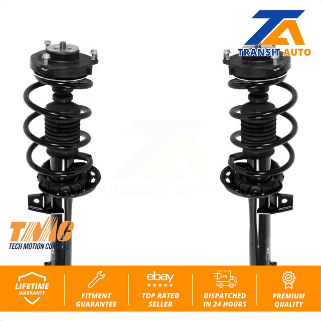 Front Strut Spring Pair For Volkswagen Jetta Passat Beetle CC Eos Golf Rabbit A3