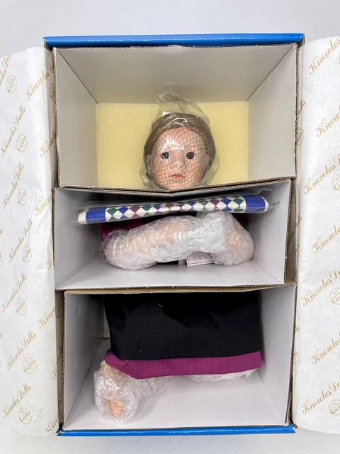 Ashton Drake Amish Blessing Series Ruth Porcelain Doll W/ COA BOX NEW