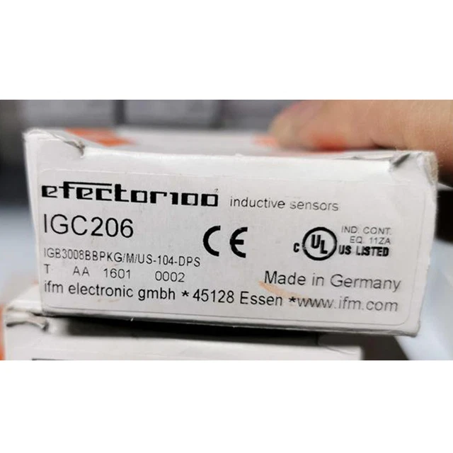1PS NEU FÜR IFM EFFEKTOR IGC206 INDUKTIVER NÄHESENSOR Kostenloser ...
