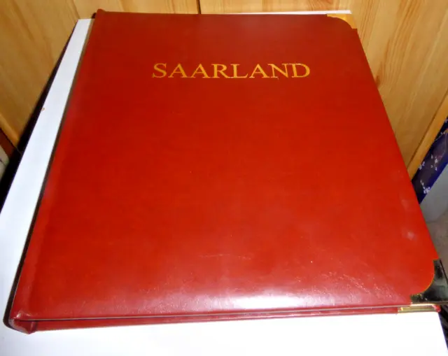 Vordruckalbum Saarland , mit OPD Saarbrücken 1947 - 1959 , neuwertig