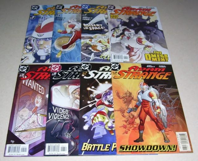 Adam Strange #1 #2 #3 #4 #5 #6 #7 & #8 complete mini - lot of 8 DC Comics 2004