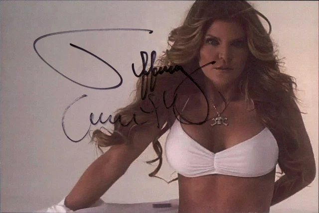 Tiffany Granath Signed 4x6 Photo Playboy Model Radio Personality Benchwarmer