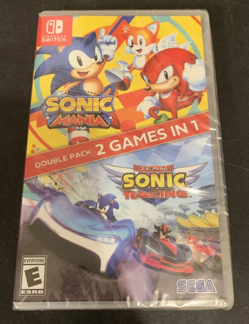  Sonic Mania + Team Sonic Racing Double Pack - Nintendo