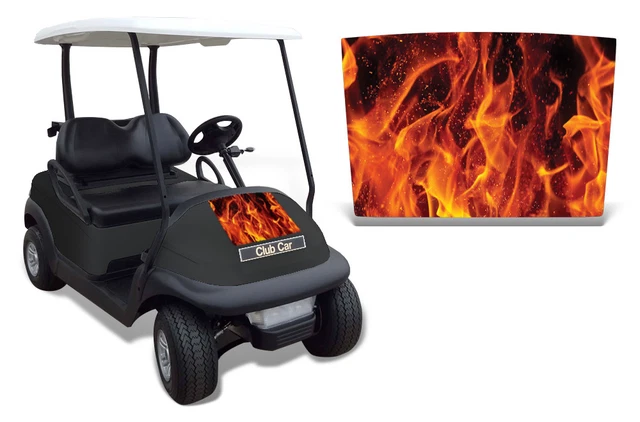 CLUB CAR HOOD Graphic Kit Golf Cart Decal Sticker Wrap Precident i2 08