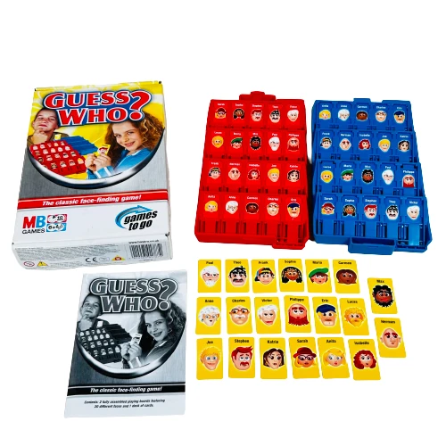 GUESS WHO? TRAVEL Edition By Mb Games Games To Go 15.23 PicClick CA