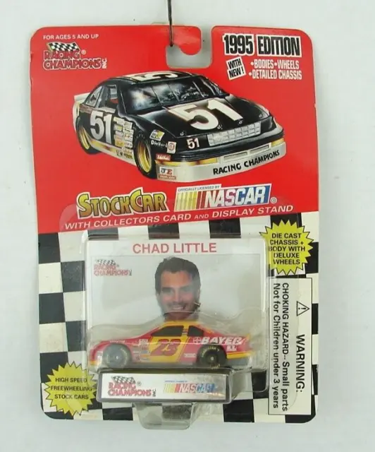 1995 Racing Champions, Chad Little #23 Bayer Extra Strength 1:64 Diecast  Car