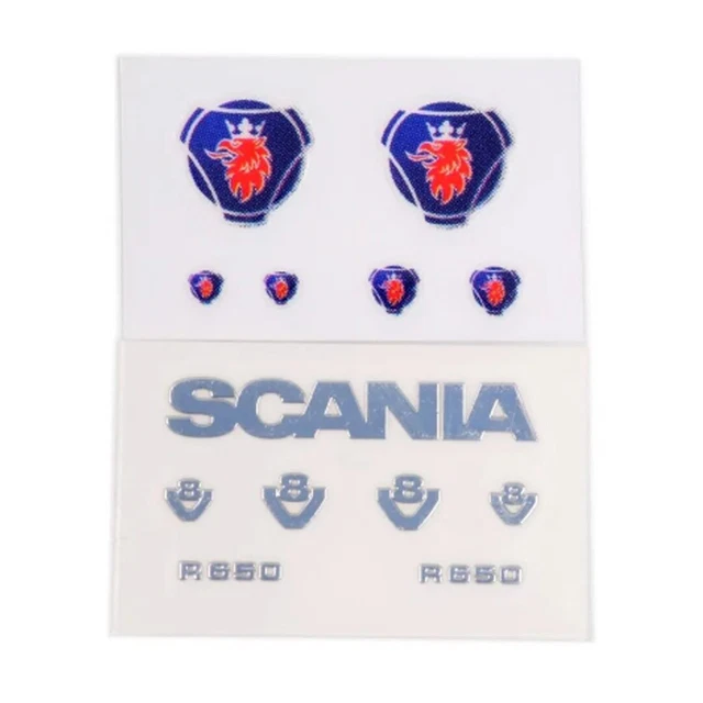ORLANDOO HUNTER STICKER Logo for OH32T01 1/32 Scania R650 Semi Truck $1 ...