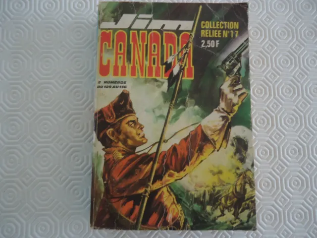 Album JIM CANADA n° 17 avec N° 129 au 136 /IMPERIA