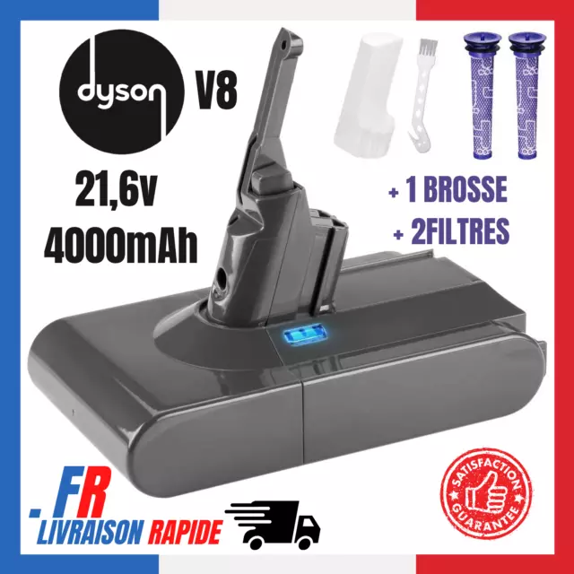 V8 Batterie pour Dyson V8 SV10 Absolute Animal Fluffy 229602-01 965875  64506-07