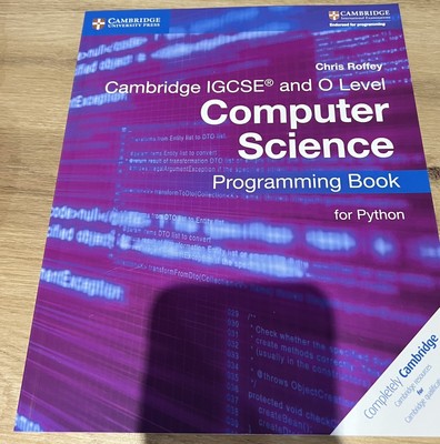 CAMBRIDGE IGCSE AND O Level Computer Science Programming Book for ...