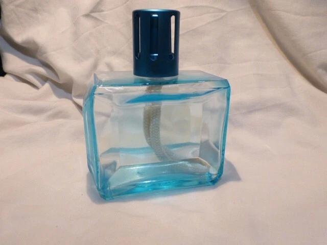 Flacon Et Lampe De Berger Cristal St Louis Bleu - Verres cristal st louis