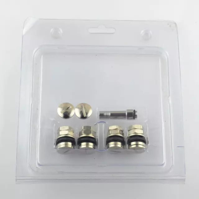 4 pièces Universal  Flush Fit Car Tire Tire Mount Hidden Valve Stems