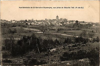 CPA vue générale St-GERVAIS-d'Auvergne vue prise de BOUCHE Tell (408190)
