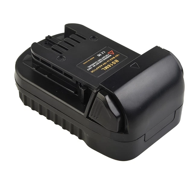 Adaptador de batería adaptador convertidor de batería BS18ML nuevo útil práctico alta calidad