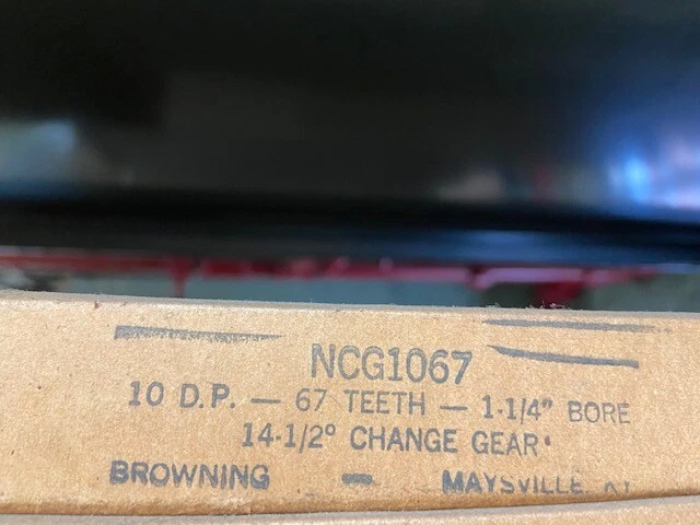 Browning NCG1067 Change Gear