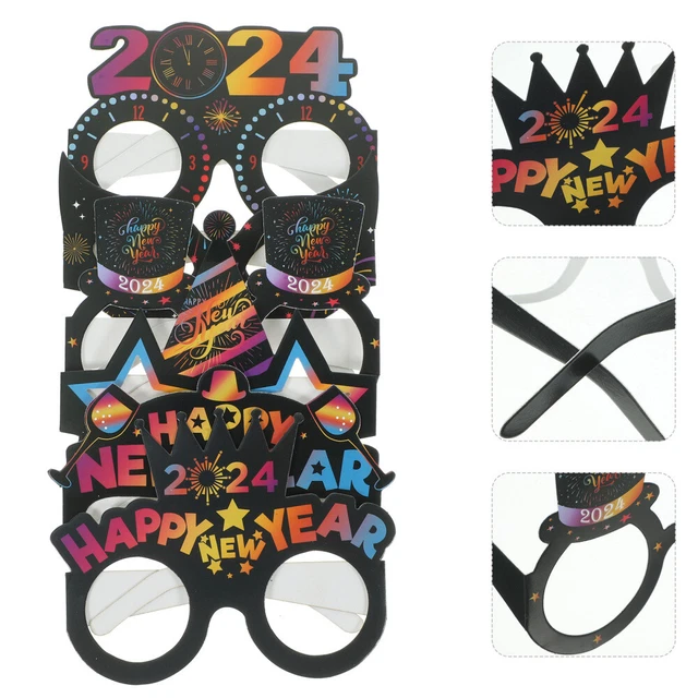 Lunettes De Nouveauté Set 6 Pièces Lunes De Vue De Fête Amusantes Pour Enfants Adultes, Conceptions Assorties, Accessoires De Costumes Légers Du 22,99 € | DHgate