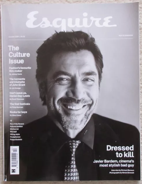 Javier Bardem – The Culture Issue - Esquire Magazine –- October 2018