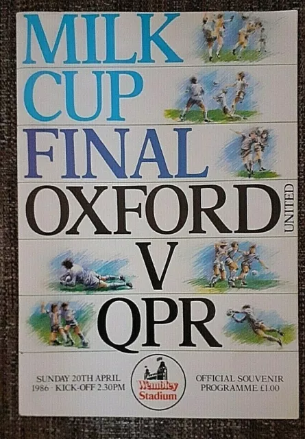 1986 Oxford United V Qpr  League  Cup Final