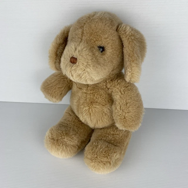 VINTAGE GUND DOG Plush 1985 Brown Puppy Spaniel Soft Stuffed