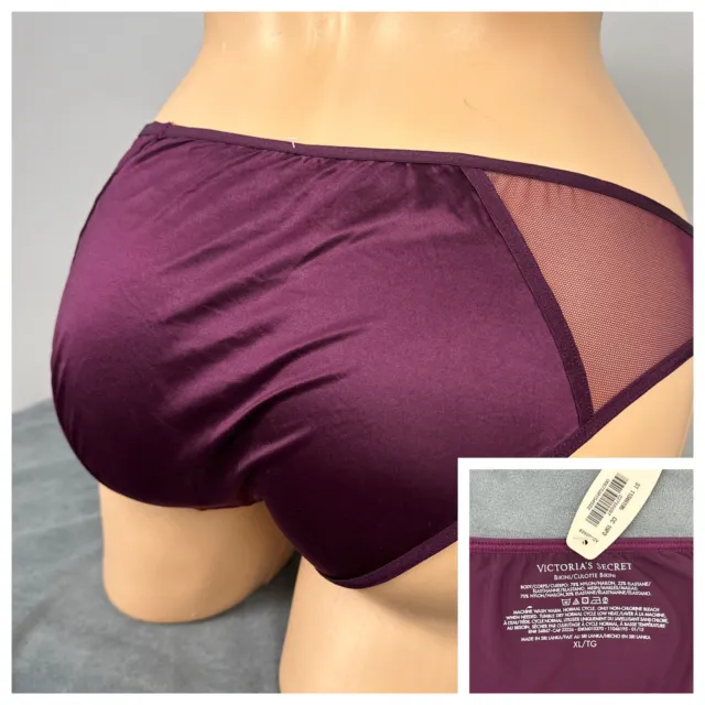 Women's Coco Secret Satin Full Coverage Panties Underwear #306 S