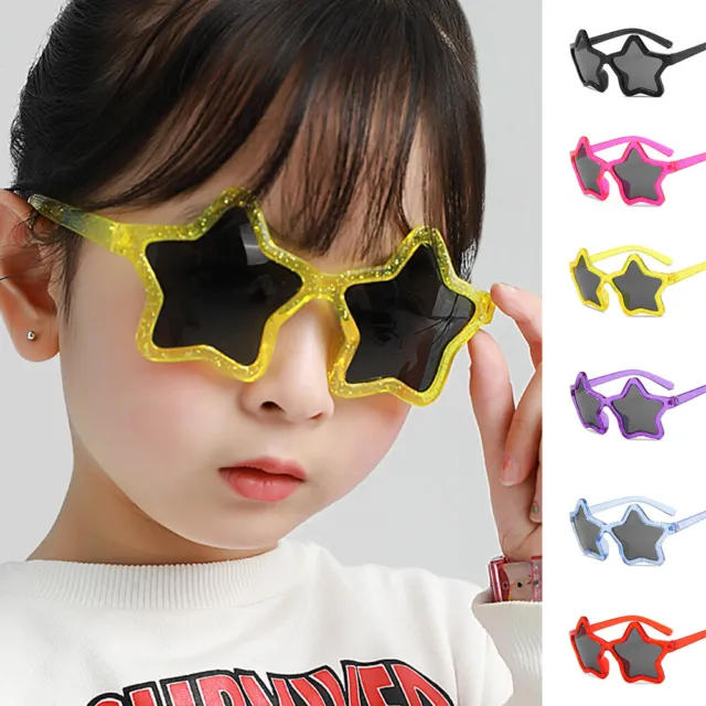 Kids Star Shaped Cute Sunglasses Girls Baby Children Toddler Shade UV 400